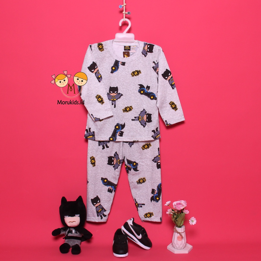 MORUKIDS.ID - เสื้อยืด BOYS PAJAMAS 1-7 ปี CHARACTER LONG-SLEEVED BOYS SLEEVE SLEEVE SLEEVE SLEEVE S