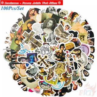 100Pcs/Set ❉ Famous Paintings &amp; Celebrity Series C Art Gallery Exhibition Ticket Stub สติ๊กเกอร์ ❉ DIY Fashion สติ๊กเกอร์