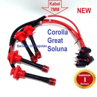Toyota Corolla Great Soluna AE100 AE101 AE110 AE111 Sprinter Carina 4A 5A Racing Spark Plug Cable
