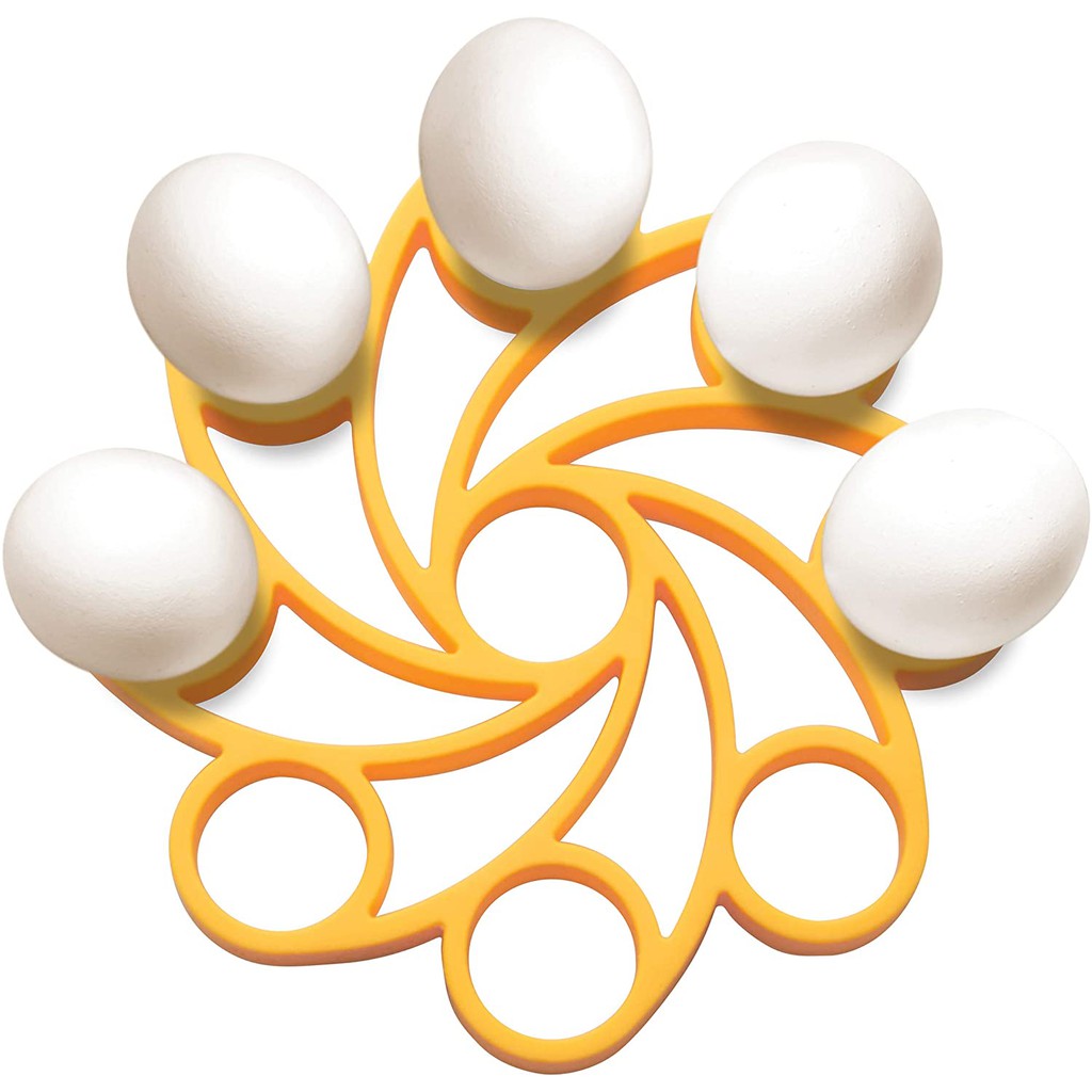 Instant Pot Yellow Official Silicone Egg Rack Compatible with 3, 6 & 8 qt cookers ที่วางไข่ซิลิโคนแบ