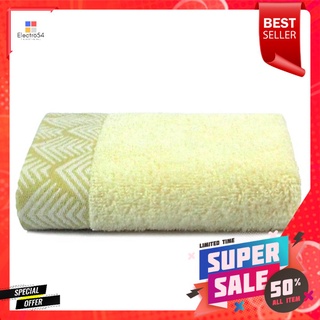 ผ้าขนหนู ROSE RIDGE 15x30 นิ้ว สีเหลืองTOWEL ROSE RIDGE 15"X30" YELLOW