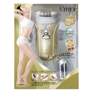 Emjoi เครื่องถอนขนถนอมผิว Emagine (Gold) รุ่น EJ0066 แผ่นหนีบทอง 24K 10EJ00011