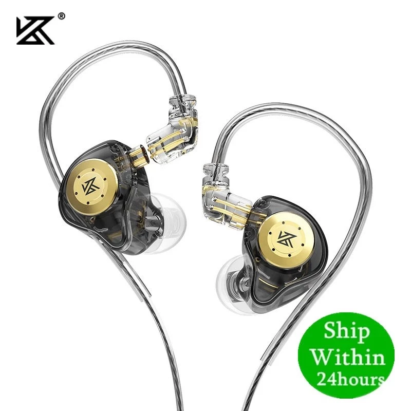 Kz EDX PRO หูฟังอินเอียร์ไดนามิก HIFI DJ ตัดเสียงรบกวน สําหรับเล่นกีฬา KZ ZSTX ZSN PRO EDR1