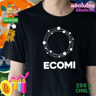 เสื้อยืด Ecomi Crypto คริปโต Cotton Comb 30 แบรนด์เสื้อพวกเรา ผลิตในไทย ส่งด่วน