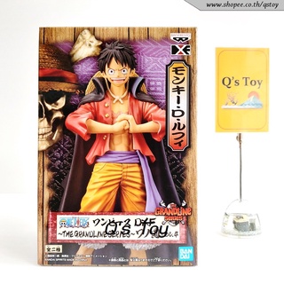 ลูฟี่ [มือ 1] DXF ของแท้ - Monkey D. Luffy DXF The Grandline Series Vol.4 A Banpresto Onepiece วันพีช