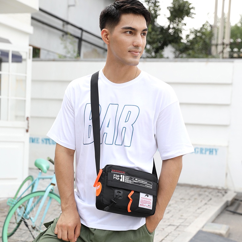 New Fashion Nylon Men's Crossbody Bag