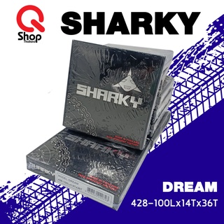 โซ่สเตอร์ ยี่ห้อ SHARKY Dream 428-100Lx14Tx36T