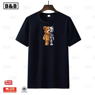 เสื้อยืด พิมพ์ลายหุ่นยนต์ Bnb PREMIUM TEEDY DISTRO คุณภาพสูง ไซซ์ S M L XL XXL 3XL สําหรับผู้ชาย 30S