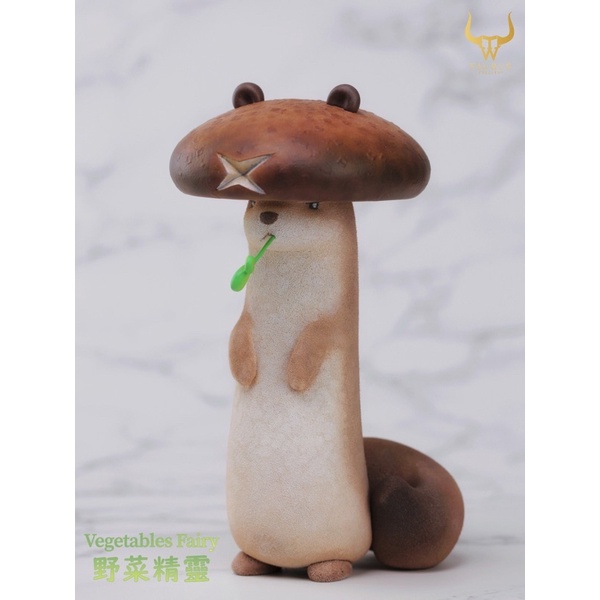 Mushroom Weasel : Vegetable Fairy by Taurus Workshop