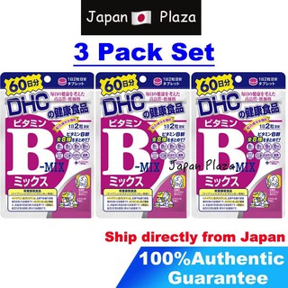 🅹🅿🇯🇵 【3 pack】DHC วิตามิน B บำรุงร่างกาย สำหรับ 60 วัน Vitamin B for 60 days