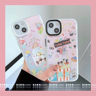 Disney เคสโทรศัพท์มือถือ ลายการ์ตูนดิสนีย์ มิกกี้ มินนี่เมาส์ สําหรับ iphone 14 plus 13 11 12 pro max