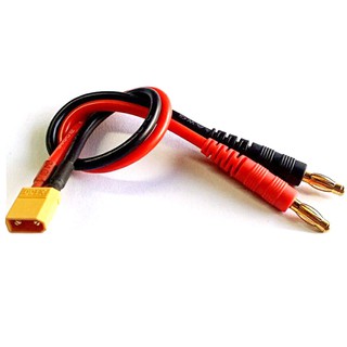 1 ชิ้น Rc ที่ชาร์จแบตเตอรี่ Xt 30 To 4 . 0 มม. Banana Plug 12awg 20 ซม. อุปกรณ์เชื่อมต่อสายเคเบิ้ล