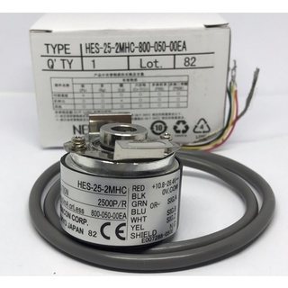 HES-25-2MHC Rotary Encoder 2500 P/R รู 8MM output : Open Collector Output/Hight Voltage