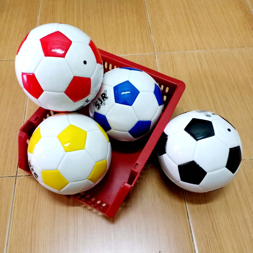 ลูกฟุตบอล บอล เบอร์ 2 / 3 / 5 ส่งสินค้า แบบเป่าให้เลย  สินค้าตรงปกพร้อมส่งจากไทย - รูปที่ 4