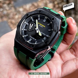 G-shock GA-2100 สายสีเขียว