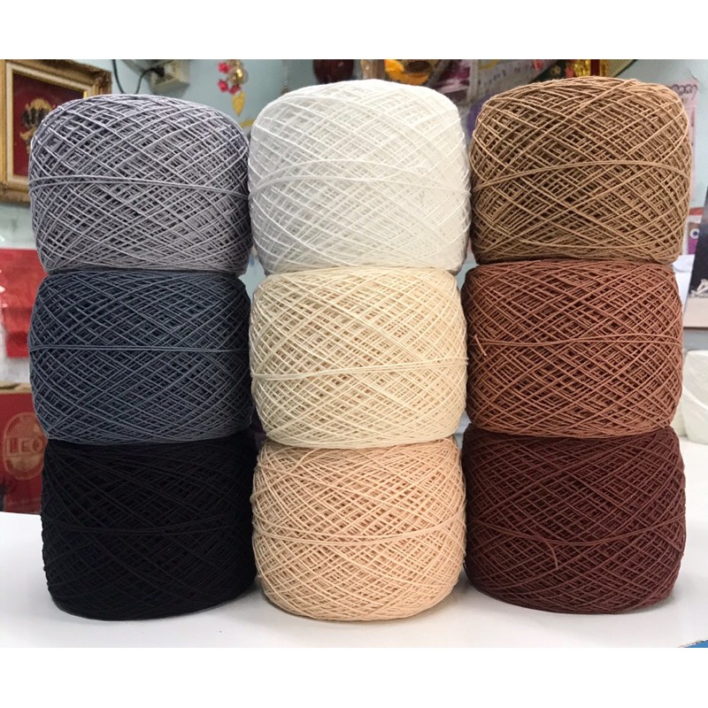 ด้ายถัก#20  cotton summer  เซตที่ 1/2