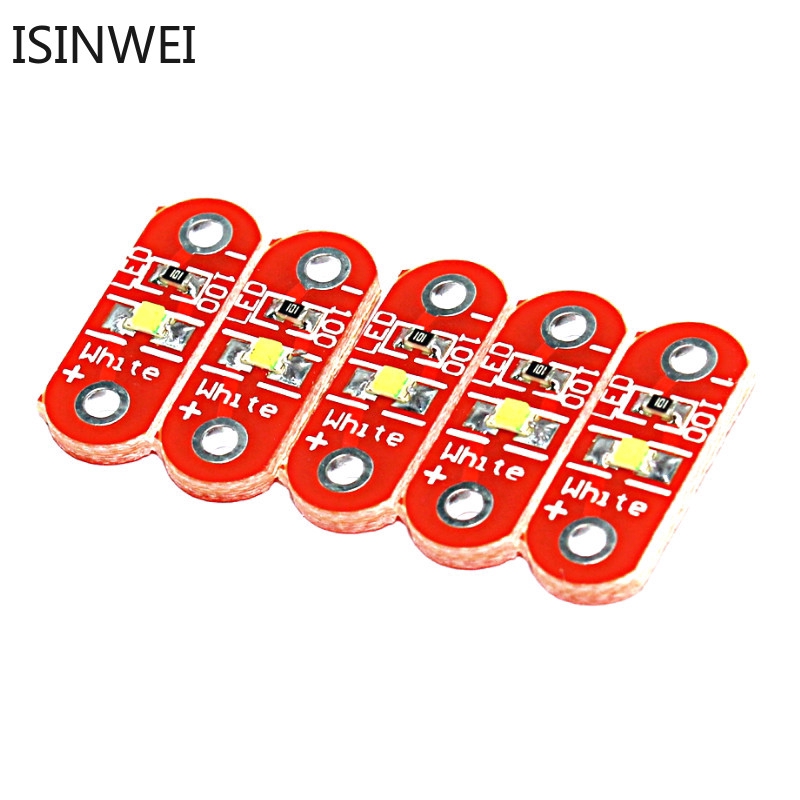 โมดูล lilypad LED 5 ชิ้น / ชุด