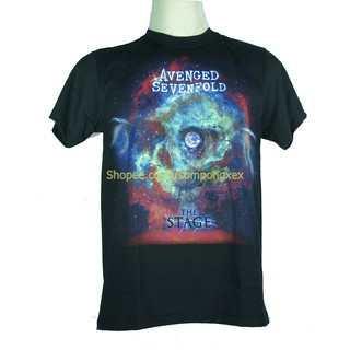 AVENGED SEVENFOLD เสื้อวง อะเว็นจด์เซเวนโฟลด์ A7X เสื้อวินเทจ เสื้อยืดไซส์ยุโรป SPX1588