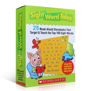 🆎️"Scholastic Sight Word Tales" นิทานที่เขียนโดยใช้ Sight Word เพื่อเขียนเป็นเรื่องราวให้น่าสนใจ