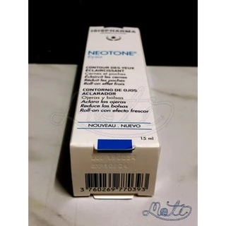 ISIS Neotone Eyes เจลบำรุงรอบดวงตา สำหรับถุงใต้ตาบวม มีรอยคล้ำรอบดวงตา 15 ml isispharma neotone eye