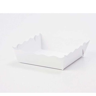 เอโร่ ถาดขนมปังเล็ก ขนาด 6x6 นิ้ว แพ็ค 100 ใบ101220aro Paper Tray 6x6" x 100 Pcs