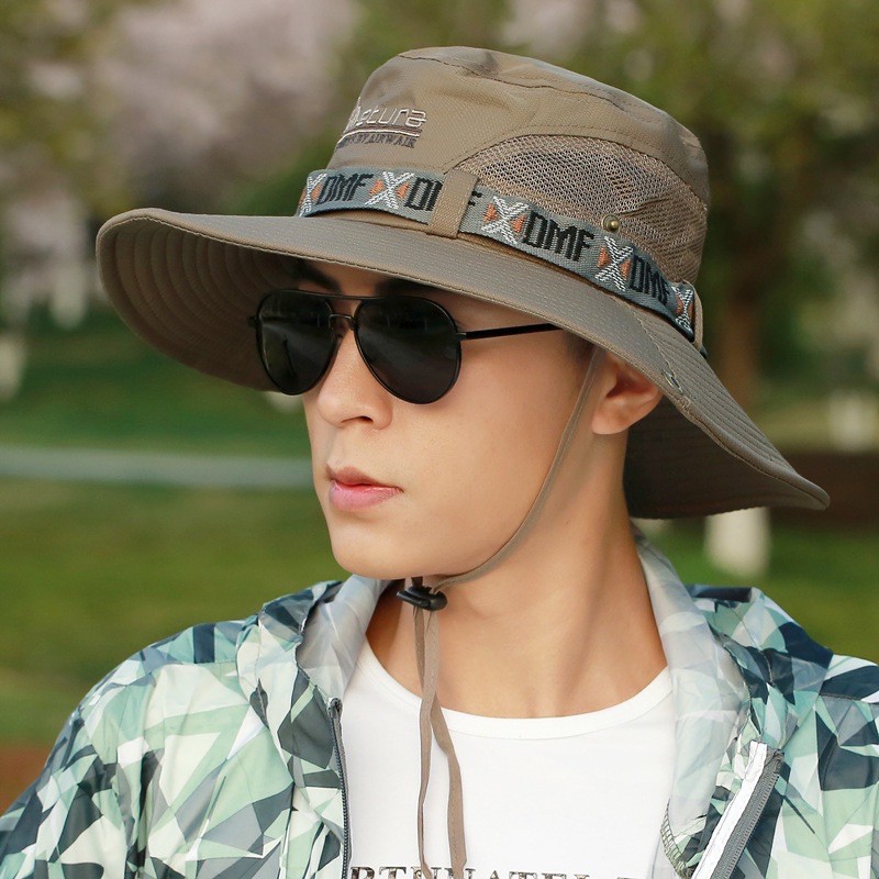 หมวก หมวกเดินป่า แคมป์ปิ้ง กันแดด ระบายอากาศ ระบายความร้อน👍🏻