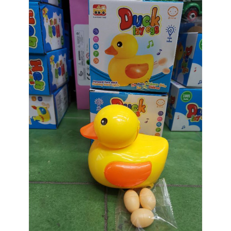 Clever Toys เป็ด ไก่ ออกไข่ใส่ถ่าน | Shopee Thailand