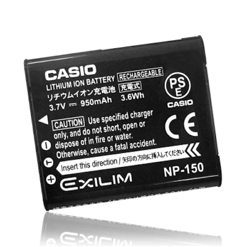 CASIO NP-150 Battery Original for TR15,TR35,TR350,TR350s,TR50,TR550,TR60,TR70