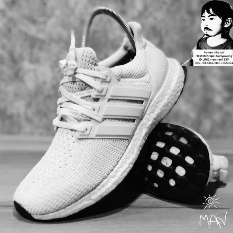 🏷️ADIDAS ULTRA BOOST🏷️Running White (W) ปี15
Size 40_25.0cm./Code:AF5142