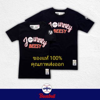 Beesy เสื้อยืด ช/ญ รุ่น baseball สีดำ