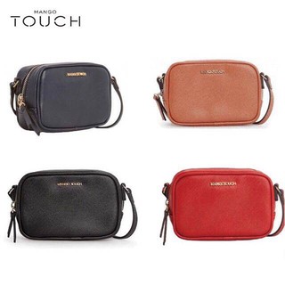 Mango Touch Mini Saffiano Crossbody Bag