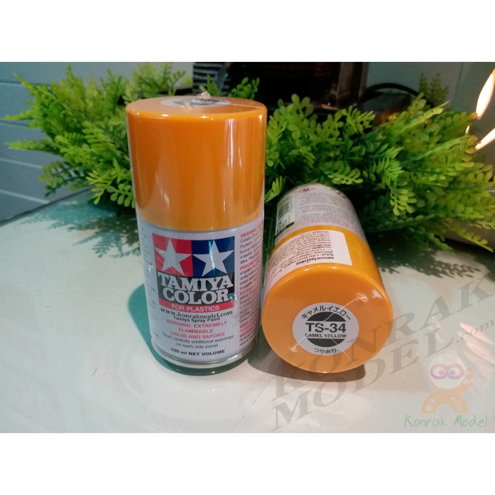 สีสเปย์ Tamiya TS-34 CAMEL YELLOW 100ML | Shopee Thailand