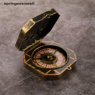 [springevenwell] เข็มทิศของเล่นแฟนซี สไตล์วินเทจ สําหรับตกแต่ง 1 ชิ้น