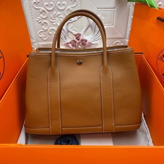 🔥ผ่อนได้🔥Hermes Garden Party Size 31 cm งาน Original อุปกรณ์ : Full Box Set