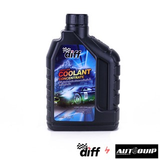 DIFF COOLANT CONCENTRATE ผลิตภัณฑ์หล่อเย็น ปรับความเย็นหม้อน้ำ และป้องกันสนิม 1000 ML.