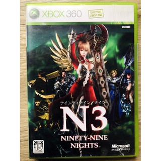 NINETY NINE NIGHTS N3 XBOX360 แผ่นแท้ JAPAN สำหรับสายสะสม