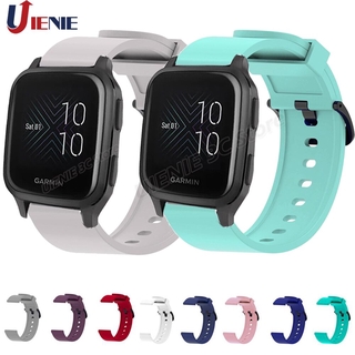 สายนาฬิกาข้อมือซิลิโคนสําหรับ Garmin Venu Sq Music / Forerunner 245 / Vivoactive 3 Bracelet