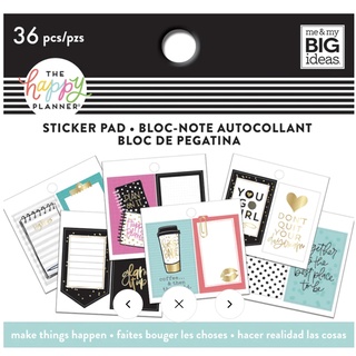 Tiny Sticker Pad - Make Things Happen สติกเกอร์ แพลนเนอร์ happy planner