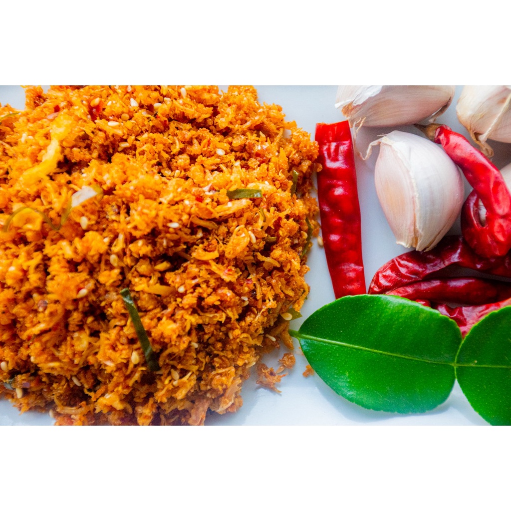 500g น้ำพริกอกไก่ : อบ-คั่ว อกไก่ไม่ทอดน้ำมัน
