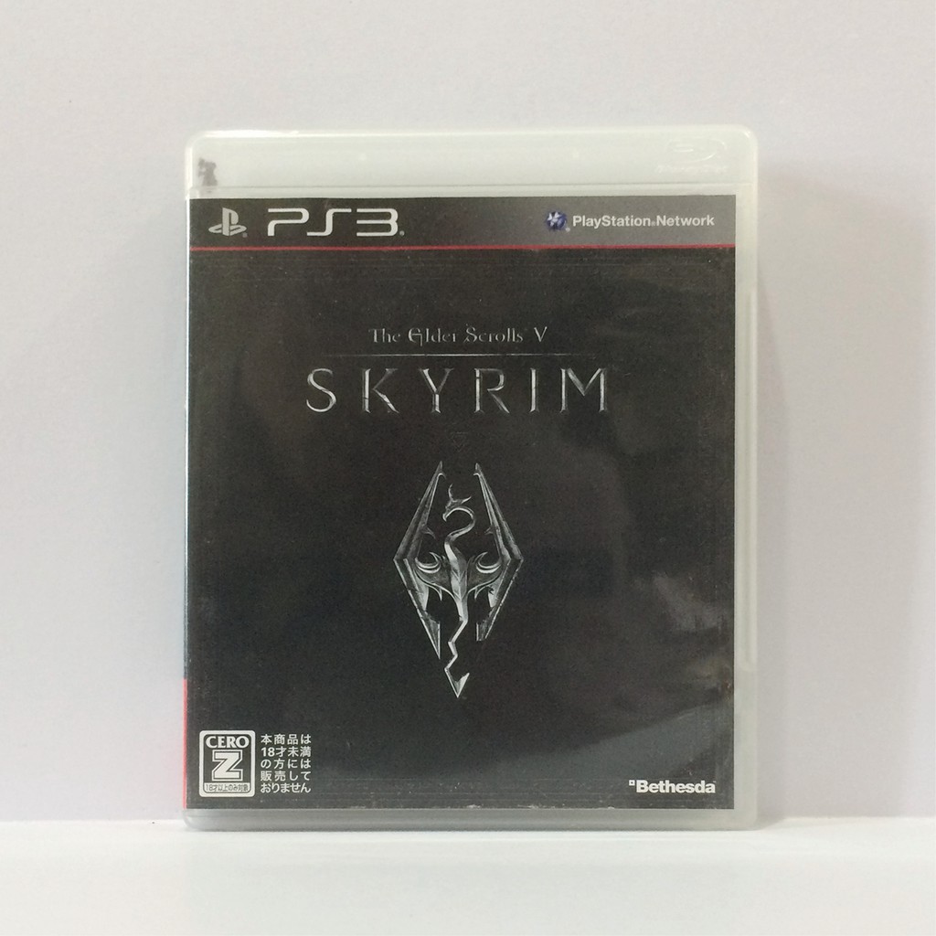 แผ่นเกม The Elder Scrolls V: Skyrim เครื่อง PS3 (PlayStation 3)