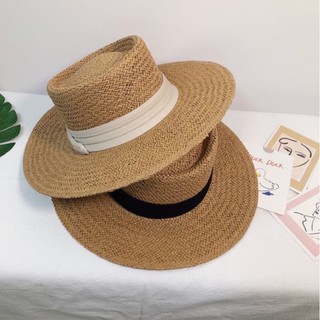 หมวกสาน 150.- พร้อมส่งจากไทย ทรง Dumont Hat