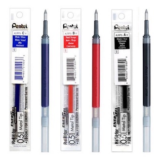 (KTS)(SALE)ไส้ปากกา Pentel ENERGEL LRN5-A,B,C ขนาด 0.5 เลือกสีได้ (สีดำ น้ำเงิน แดง)