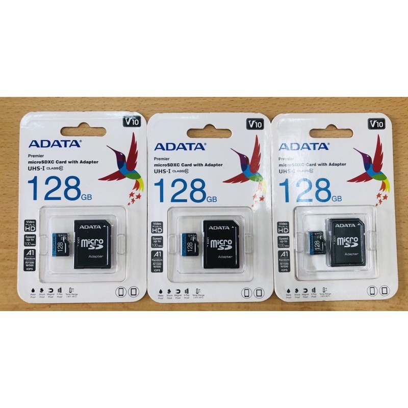 Micro SD Card/Class 10/ 128 GB ยี่ห้อ Adata