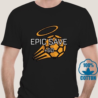 เสื้อยืดโอเวอร์ไซส์4477a เสื้อยืดลําลองแฟชั่น แขนสั้น พิมพ์ลาย Rocket League Epic Save สําหรับผู้ชายS-3XL