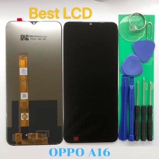 ชุดหน้าจอ Oppo A16 แถมชุดไขควง