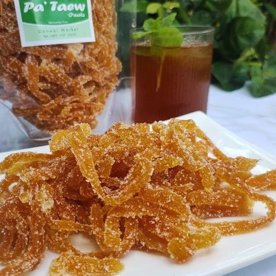 มะม่วงหยีป้าแต๋วขนาด500กรัม รสชาติอร่อยสามรสมีเผ็ดนิดๆหอมมะม่วงหนึบหนับ