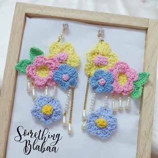ต่างหูระย้า Floral Flora