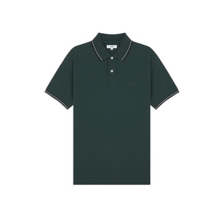 AIIZ (เอ ทู แซด) - เสื้อโปโลผู้ชาย ปกลาย ผ้าปิเก้  Mens Tipping Polo Shirt