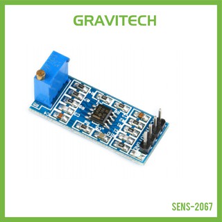 [Gravitechthai]LM358 Amplification Module with Adjustable Gain Up to x100