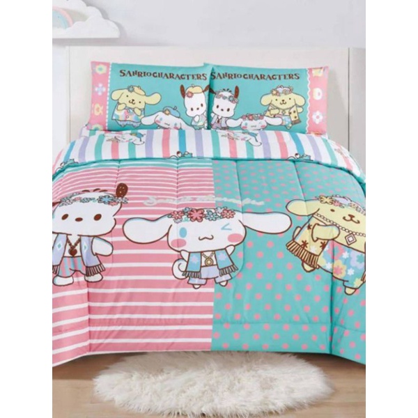 SANRIO ชุดเครื่องนอนลาย ชินนาม่อนโรล รีมิก